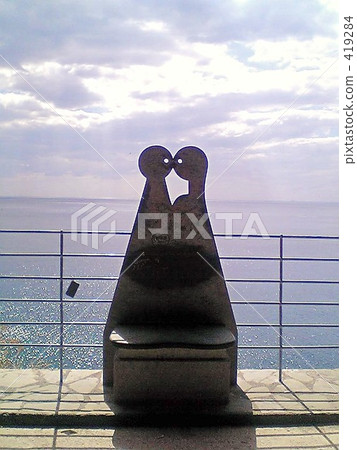 Italian world heritage village Cinque Terre's love path Italian world heritage village Cinque Terre's love path 419284