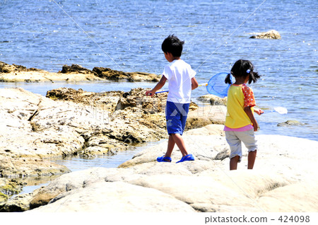 Playing in the water Playing in the water 424098