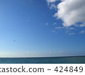 Sea, sky and helicopter 424849