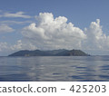 Haha island and clouds 425203
