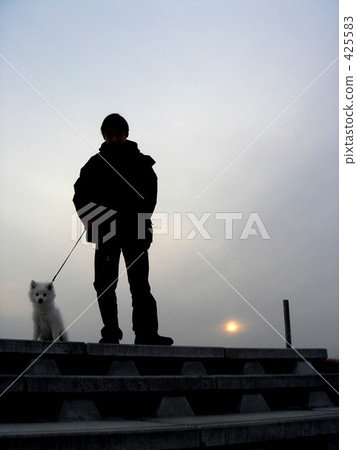 Walk in the evening Walk in the evening 425583