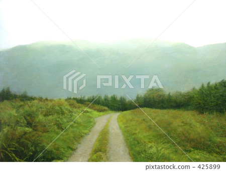 One road of Asagiri Heights 425899