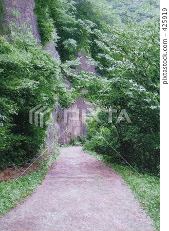 Forest Road Roadside Road Mountain Road Climbing Road 425919