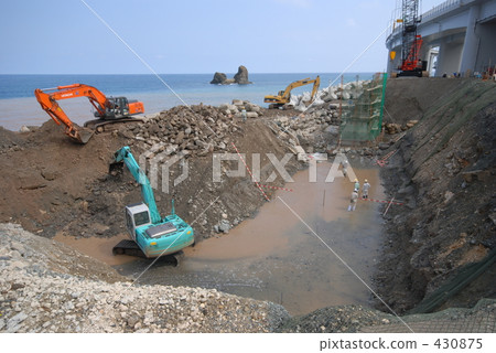 power shovel, diggers, actual spot 430875