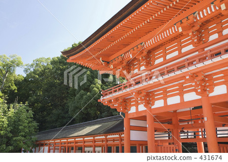 Shimogamo Shinto shrine gate Shimogamo Shinto shrine gate 431674