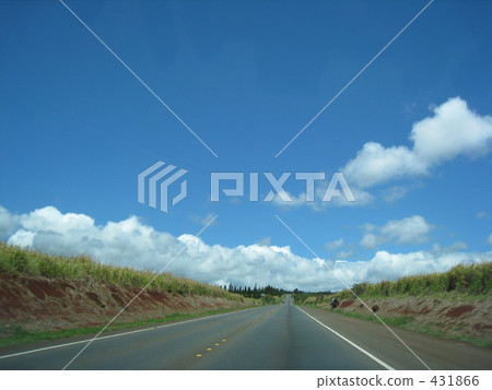 在夏威夷直路行駛 在夏威夷直路行駛 431866