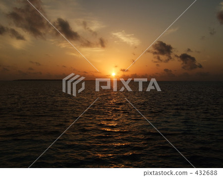 日落 日落 432688
