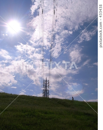 Power Transmission Line, power cable, power line 433438