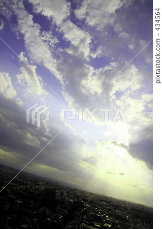 sunset, sky, sanken chaya 434564