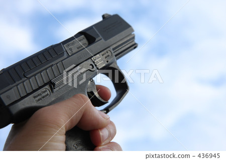 Blue Sky and Handgun 2 436945
