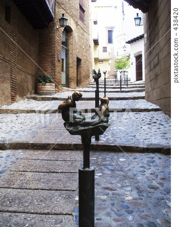 Staircase in Spain village Staircase in Spain village 438420