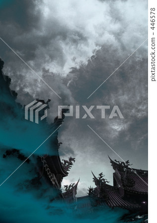 Dramatic Chinese Temple 446578