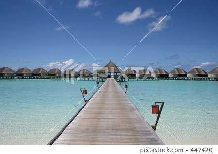 Maldives One & Only Kanuhura Overwater cottage view Afternoon 447420