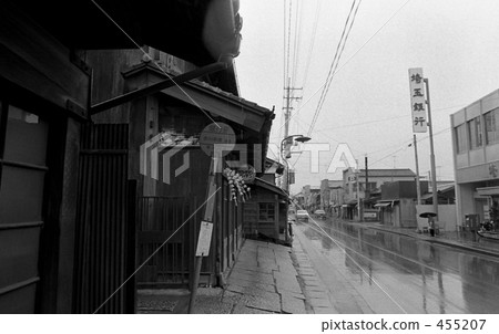 Musashino line opening business · Scenery along the railway Showa 48 Musashino line opening business · Scenery along the railway Showa 48 455207