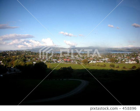 從新西蘭羅托魯瓦地區的山頂 458896