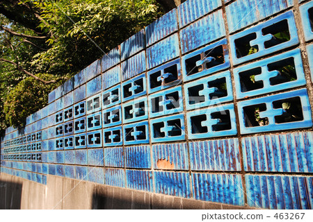 藍色的柵欄 463267