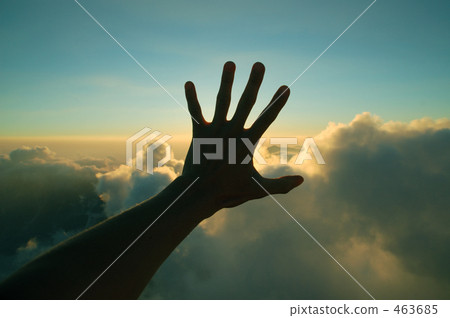 hand, crest, mountain peak 463685