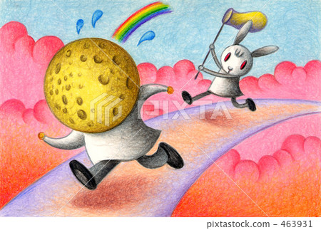 月亮和兔子 月亮和兔子 463931