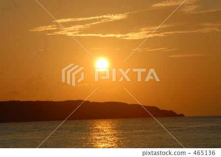 Island and sunset Island and sunset 465136
