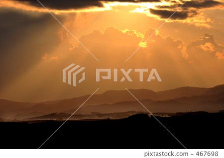 Burning sunset Burning sunset 467698