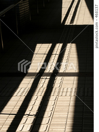 Shooting light on the sidewalk 468137