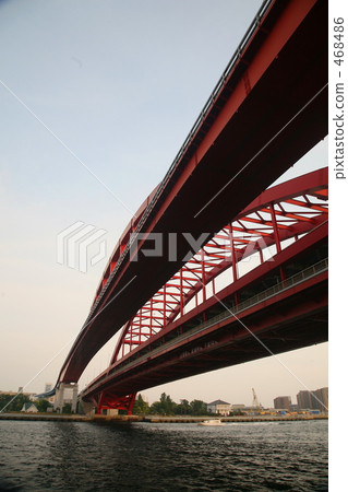Kobe Bridge and Port Island 468486