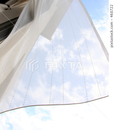 Interior life space curtain and sky and wind 2 Interior life space curtain and sky and wind 2 468722