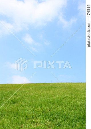Natural materials Sky and green hill 5 Natural materials Sky and green hill 5 474516