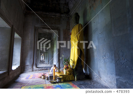 吳哥窟菩薩雕象 吳哥窟菩薩雕象 478393