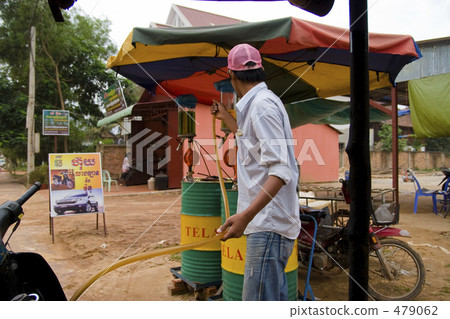 Cambodian gas station 479062