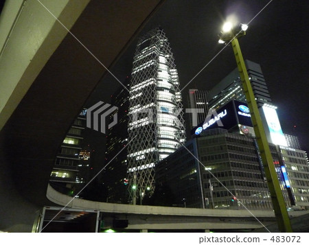 新宿站西口夜景 新宿站西口夜景 483072