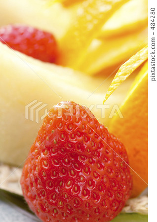 Strawberries and fruits Strawberries and fruits 484280