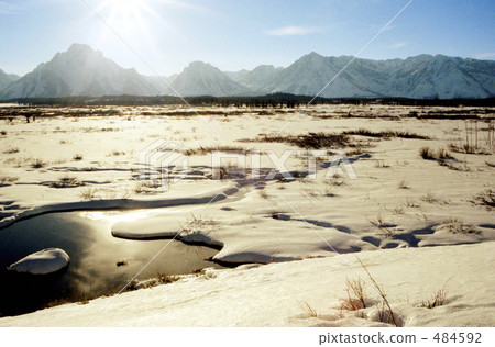 Ice crew Grand Teton National Park (Wyoming, USA) Ice crew Grand Teton National Park (Wyoming, USA) 484592