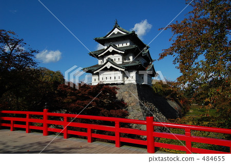 弘前城（秋天） 484655