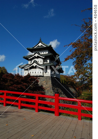 弘前城（秋天） 484658