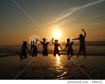 jumping, friend, friendly 486632