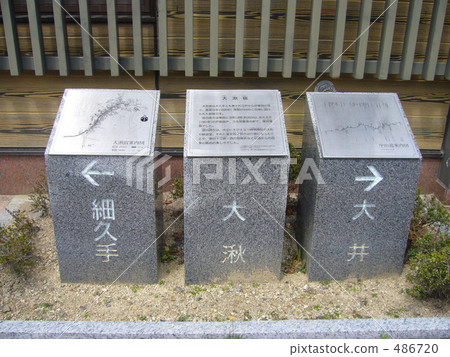 Road sign of Nakasendo Otaku inn Road sign of Nakasendo Otaku inn 486720