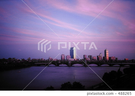 Morning glow of Boston 488265
