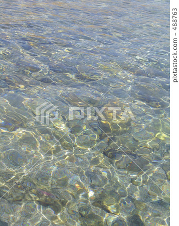 Fluctuation of the clear sea 488763
