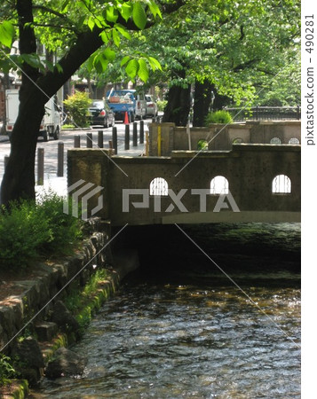 takase river, bridge, bridges 490281