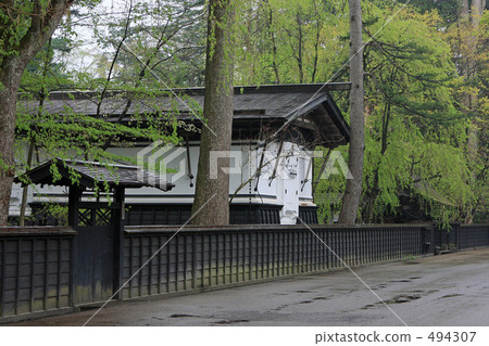 新鮮的綠色角館 494307