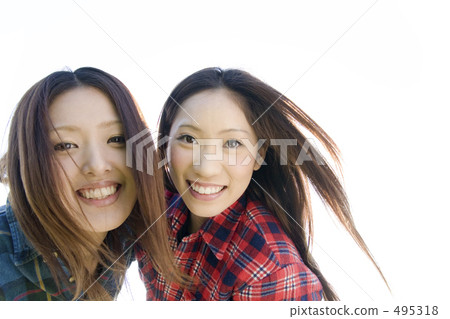 Young female, she, Friendhsip 495318