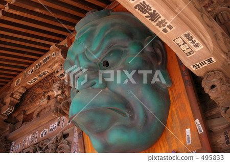long-nosed goblin, mask, yakuoin temple 495833
