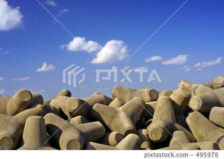 Landscape with tetrapod 495978