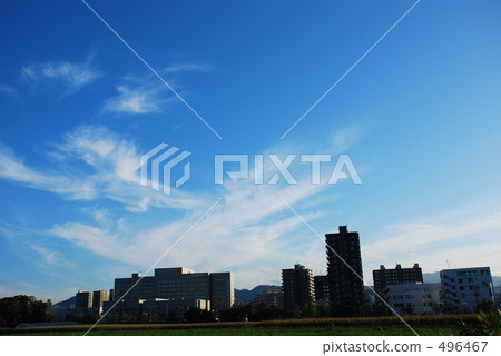 The blue sky seen from Hokkaido University 496467