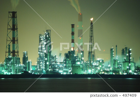 Night view of Oita Oda Plant Night view of Oita Oda Plant 497409