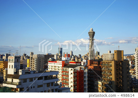 Tsutenkaku townscape Tsutenkaku townscape 498614
