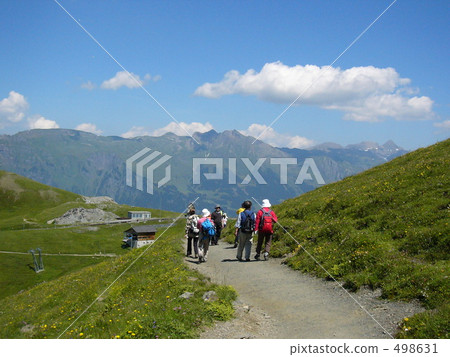 mountain climber, mountain climbing, tourist 498631