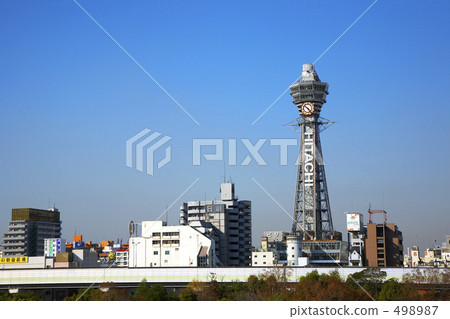 通天閣街景 498987