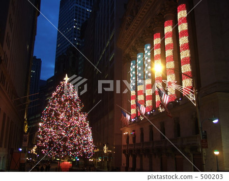 華爾街聖誕節 500203